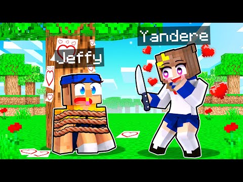 Jeffy Gets a YANDERE GIRLFRIEND in Minecraft!