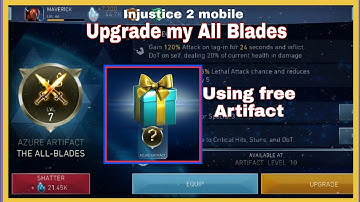 upgrade my all blades | injustice 2 mobile | Azure artifact