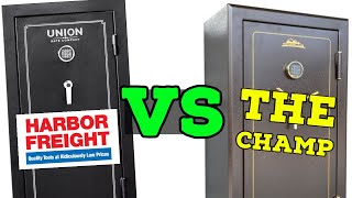 Harbor Freight 24 Gun Fire Safe Vs The Champ Of Budget Gun Safes