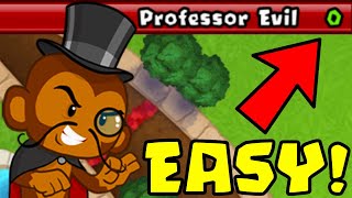 Easily Beat the NEW Professor Evil Challenge... (Bloons TD Battles) screenshot 2