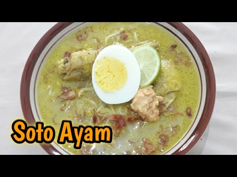 Resep Soto Ayam Kampung Santan