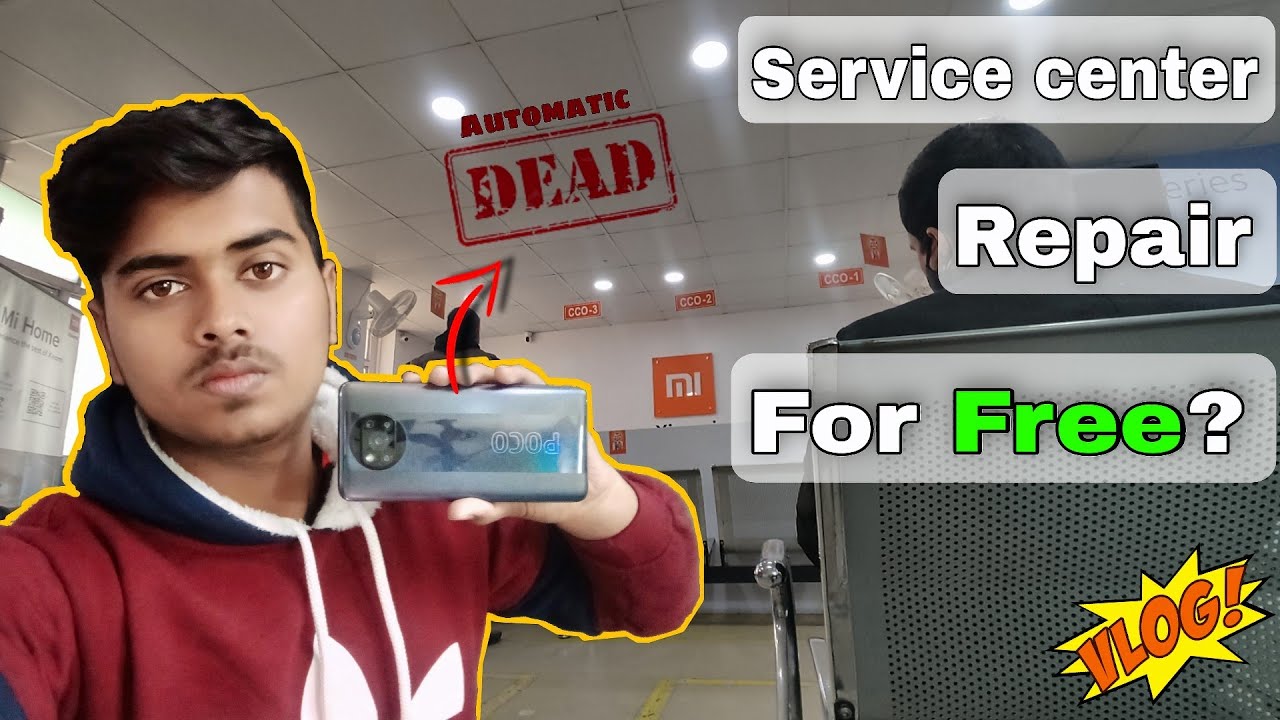 Poco X3 Pro Dead problem 😖 solve service center for free? fully detail vlog#1