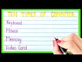 Types of computer  ten types of computer  copy pen school