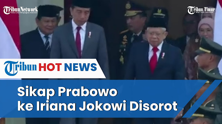 Video Prabowo Subianto Persilahkan Iriana Jokowi Duluan saat Upacara Pelantikan Perwira TNI dan Polr