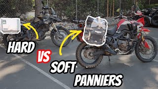 BEFORE YOU BUY - Hard vs Soft Luggage / Panniers screenshot 5