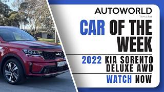 2022 Kia Sorento Deluxe | Autoworld Timaru Car of the Week