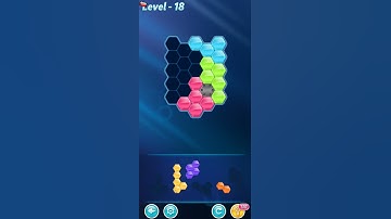 BLOCK! Hexa Puzzle! Mavin Level 18 (Premium) - Lösung Solution Walkthrough