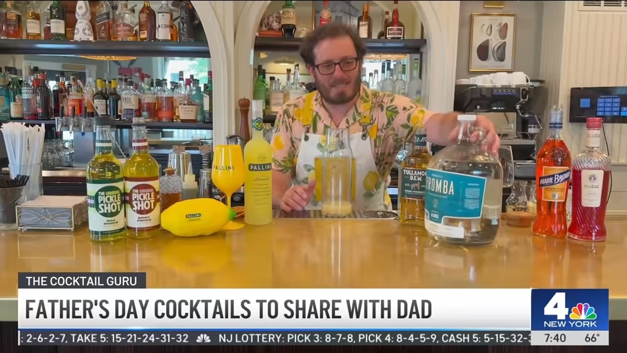WNBC Weekend Today in New York - Father's Day Cocktails with Jonathan Pogash - 6/21/26