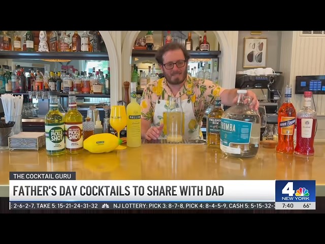 WNBC Weekend Today in New York - Father's Day Cocktails with Jonathan Pogash - 6/21/26