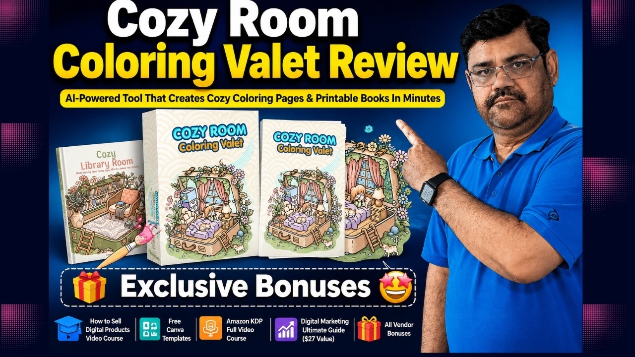 Cozy Room Coloring Valet Review 2026 | Full Demo + Bonuses