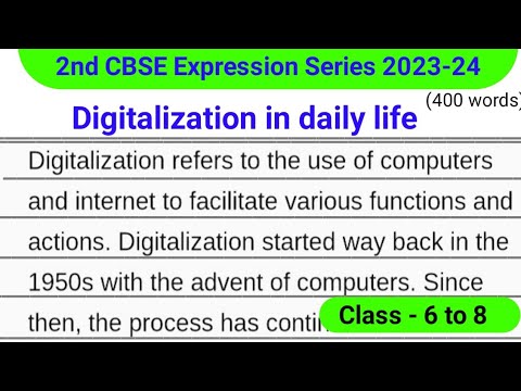 400 words essay on digitalization