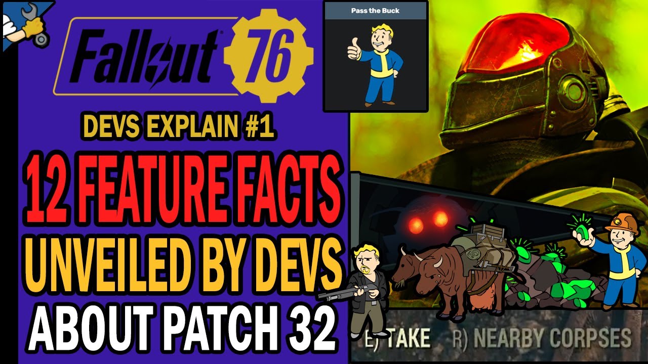 12 Feature Facts Unveiled by Devs About Patch 32 | Dev Explains | Fallout 76 Night of the Moth