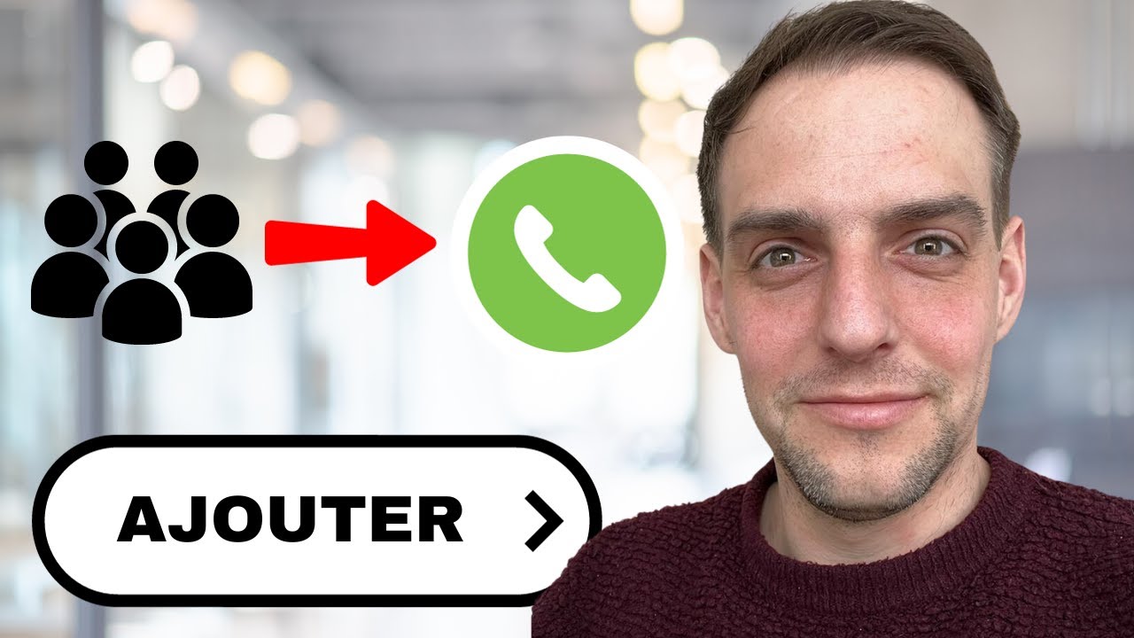 Comment Ajouter Quelqu'un Sur Un Groupe Whatsapp - YouTube