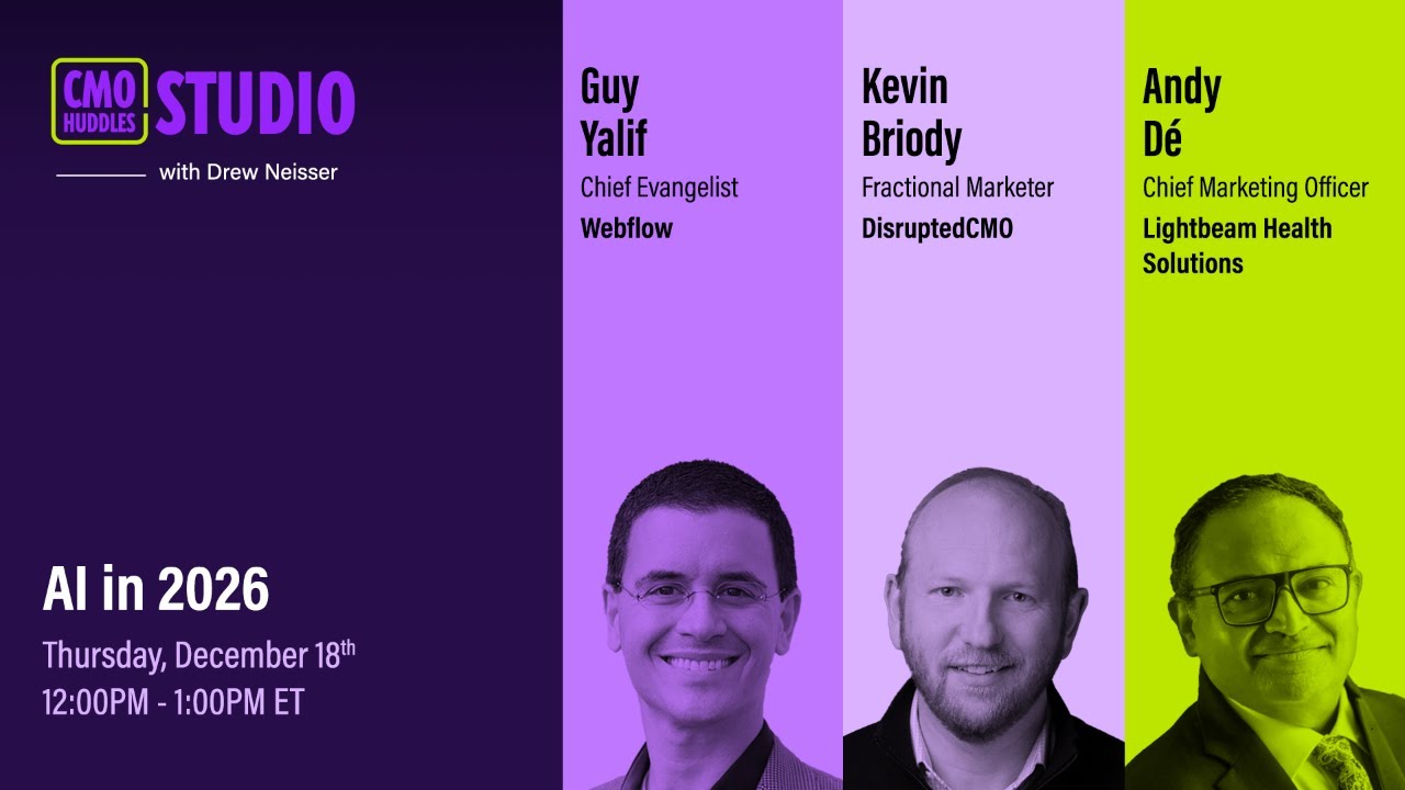 AI in 2026 | CMO Huddles Studio