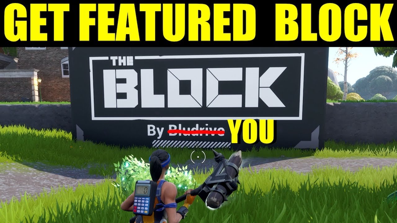 Fortnite - How to Submit a Block Creation to Epic Games (get your map on  the block) - YouTube
