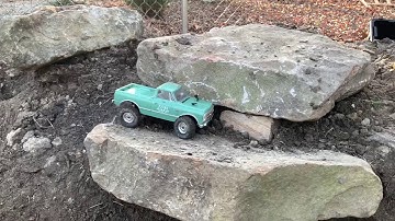 Making an outdoor Micro Crawler course for our Axial SCX24 RCs