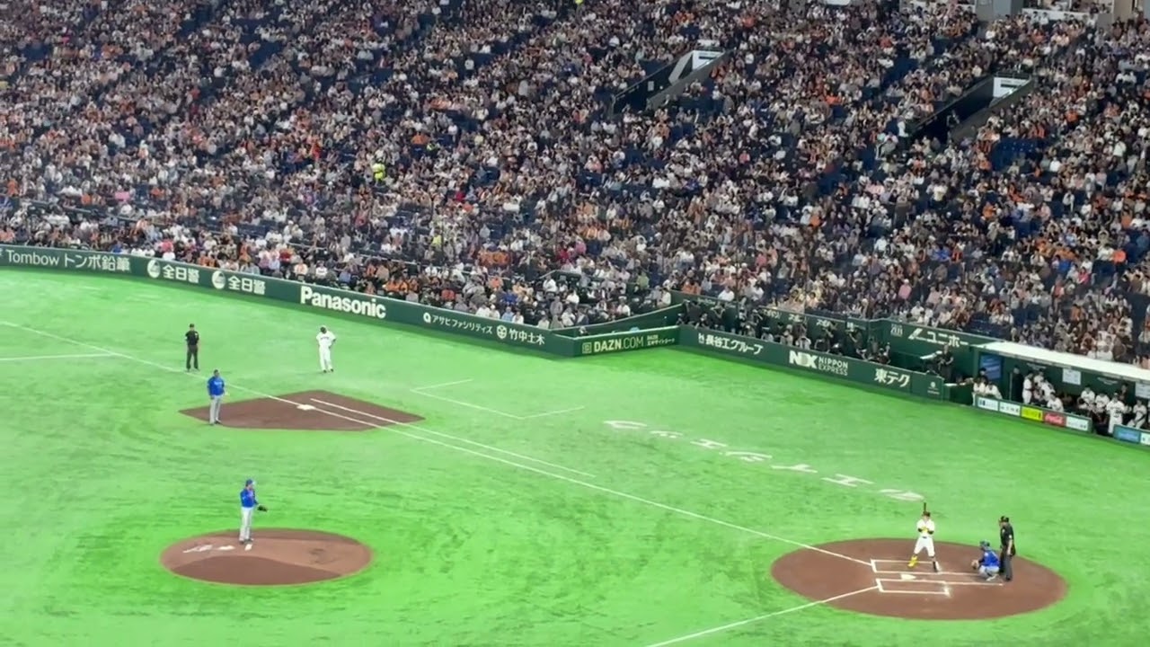 横浜DeNA対巨人　3回裏　石田裕太郎のピッチング