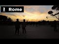 Rome evening walk from Via di Ripetta to Terrazza del Pincio | Outside Walker