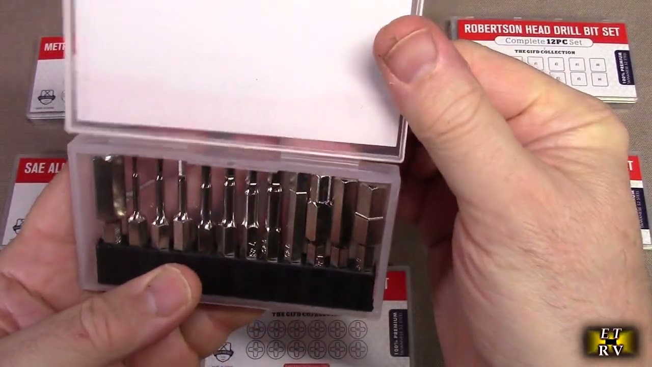 Baker and Bolt 96pc Magnetic 1/4in Hex Shank Drivers Phillips Complete Set  REVIEW