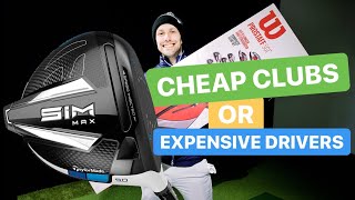 CHEAP GOLF CLUBS OR EXPENSIVE DRIVER