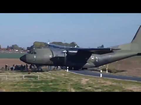 Military Plane Landing Goes Wrong