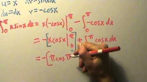 Calculus II - Integration by Parts - Example 2 (Definite)