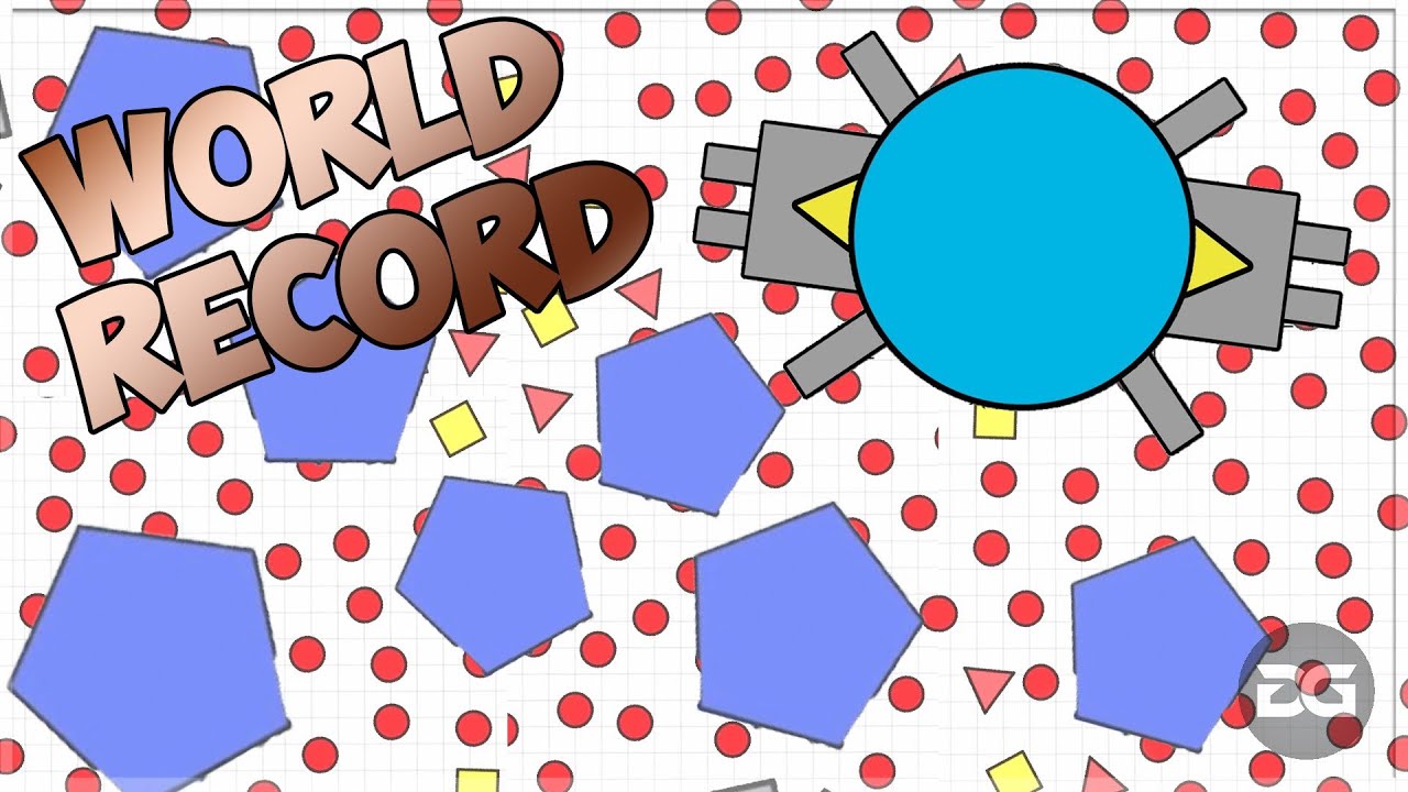 DIEP.IO NEW REAL WORLD RECORD | DIEP.IO MOBILE !?