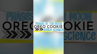 The Phases of the moon #edible art 🖼️ #tasty science 😋 #learning is fun 🤩oreo love  ❤️