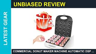 Commercial Donut Maker Machine Automatic DSP All in One 2 Inch Mini Donut Maker NonStick Guide