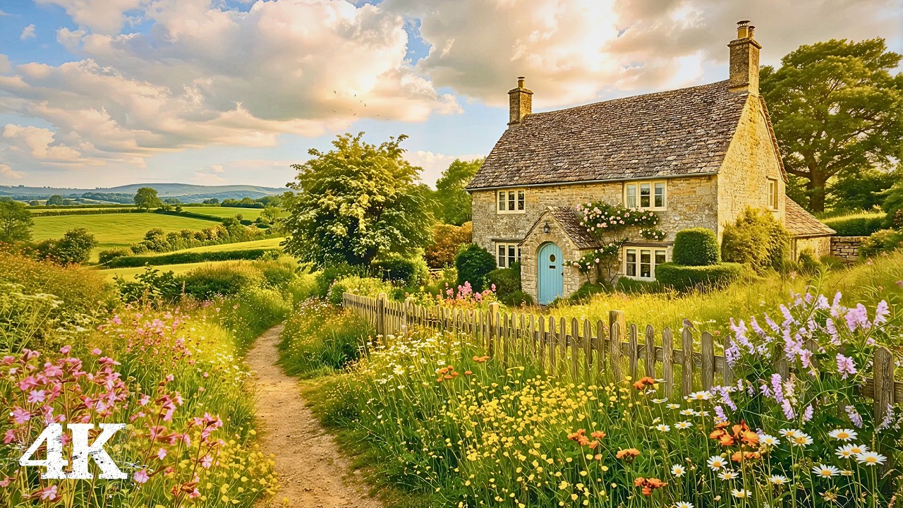 The Cottagecore Life You Secretly Long For | Feel Time Slow Down with Birds, Breeze & Soft Crickets