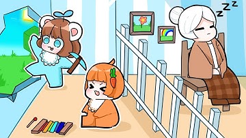 Mèo Simmy Thử Thách 24H Trốn Khỏi "NHÀ TRẺ HERO TEAM" Trong Mini World