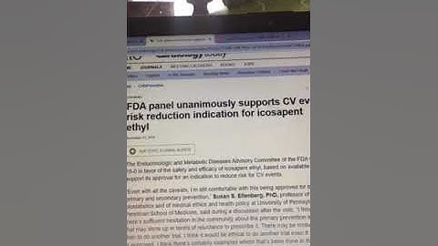 Vascepa cuts CVD as proved by Reduce-It trial and Evaporate trial by Dr. Maged Taman