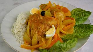 Escabeche de Pollo | Receta fácil y rápida 