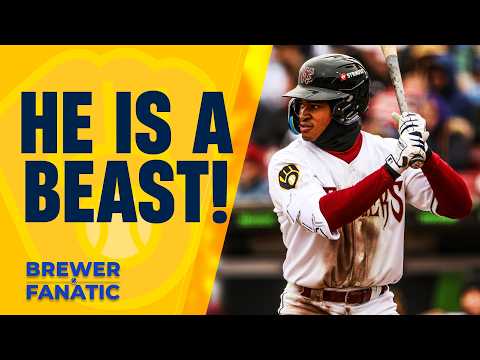 The Next Rising Brewers Outfield Prospect Is A BEAST