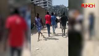 21-Storey Building Collapses In Ikoyi, Lagos