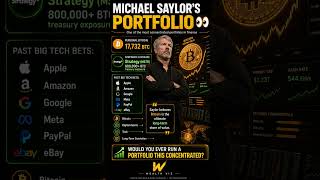 Michael Saylor’s Portfolio 👀Bitcoin, Strategy (MSTR), and a long-term conviction #btc  #wealthviz