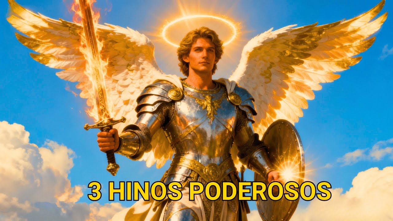 ⚔️ 3 Hinos Poderosos de São Miguel Arcanjo | Proteção, Guerra e Vitória ⚔️