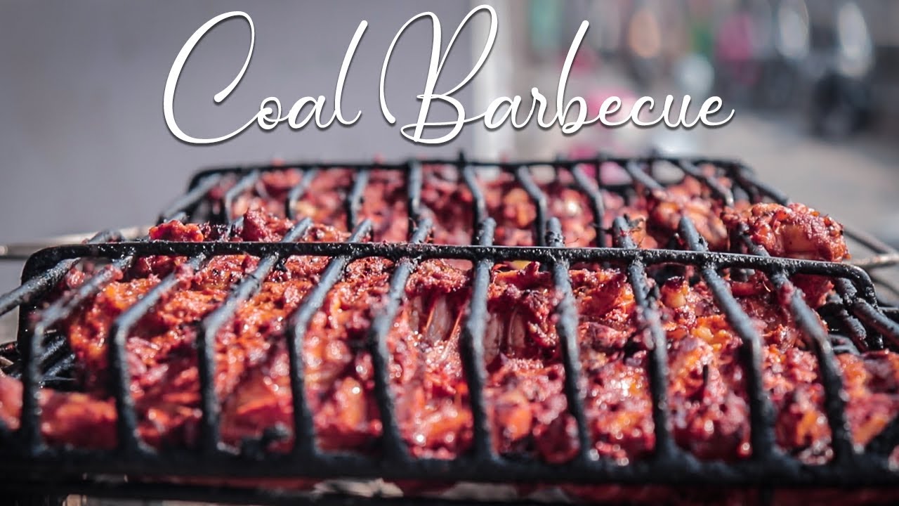 Coal Barbecue Chicken Pepper Leg Chicken Shawarma VVS Chettinadu