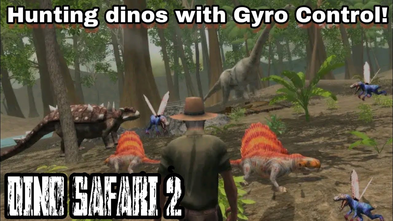 ПОЧТИ НАСТОЯЩАЯ ОХОТА НА ДИНОЗАВРОВ! Геймплей Dino Safari 2 HD