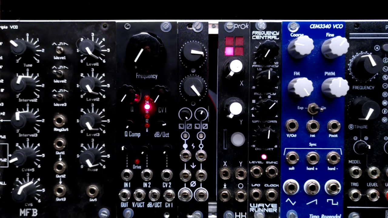 Transistor Ladder Filter Eurorack DIY YouTube