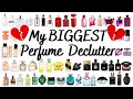 Massive Perfume Declutter 2023 Decluttering My Entire Perfume Collection Fragrances I Don&#39;t Love