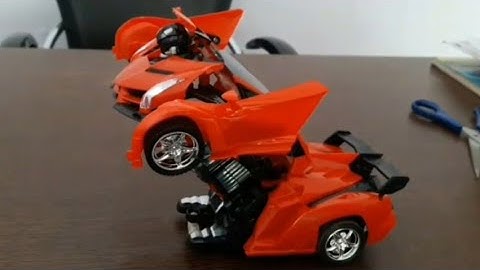 2 in 1 deformation convertible rc robot car unboxing & testing | bigboyztech