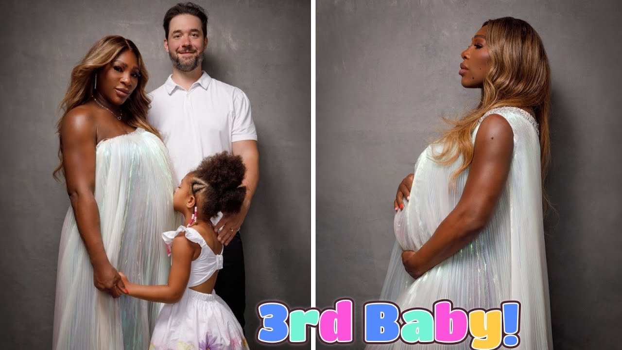 Congrats! Serena Williams The Cutest Way To Announce She's Pregnant With  Her Third Child👶🏾🎈 - YouTube