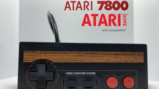 RetroGameBoyz Atari 7800 Controller 2600 Joystick Control Gamepad - Woodgrain Review