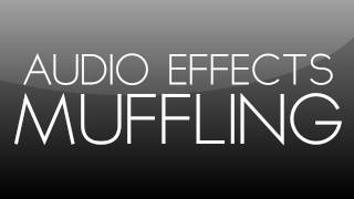 After Effects Tutorial: Audio Effects (Muffling)