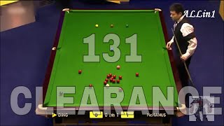 Ding Junhui Awesome Clearance 131 World Snooker Championship screenshot 2
