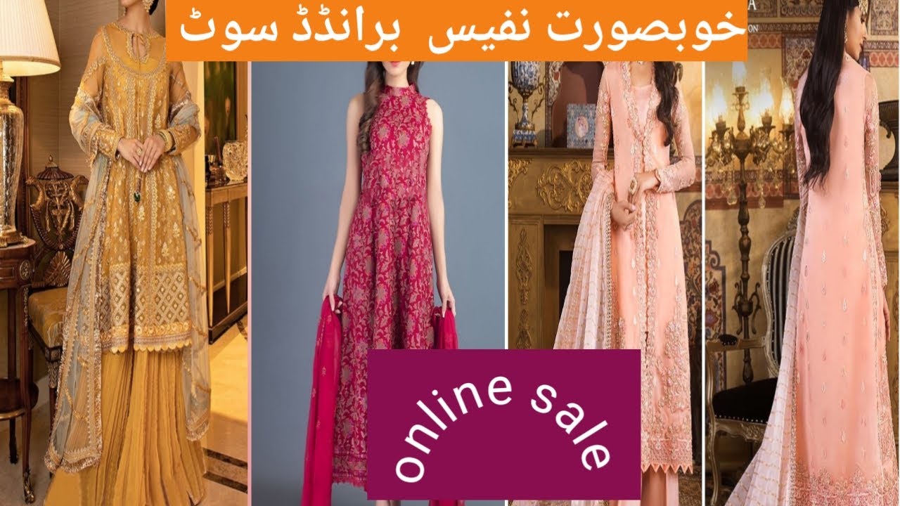 Online sale branded dresses YouTube