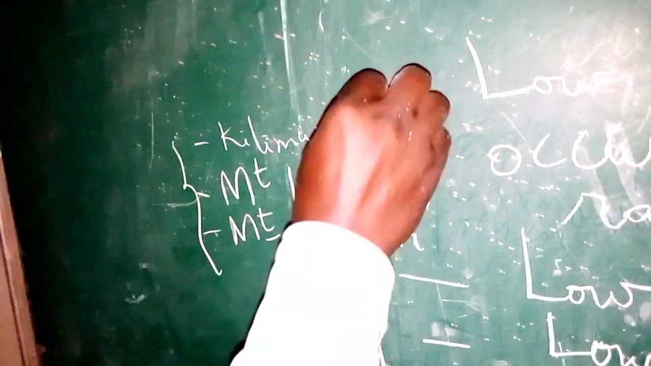 PHYSICAL GEOGRAPHY REVISION QUESTIONS