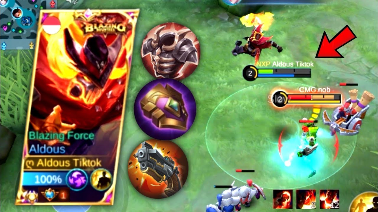 WTF DAMAGE!! (ONE HIT HACK??) NEW ALDOUS ONE HIT BUILD 2022 | GAMEPLAY ALDOUS