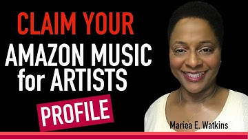Claim Your Amazon Music for Artists Profile!
